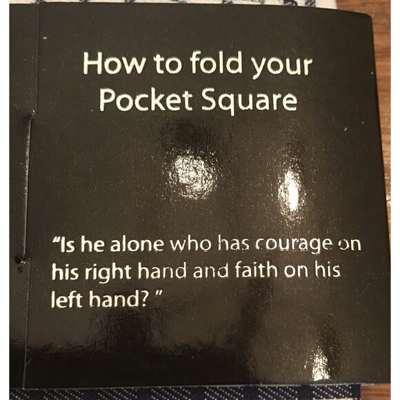 Lindbergh Men's Square Pocket Handkerchief NEW - Picture 5 of 8